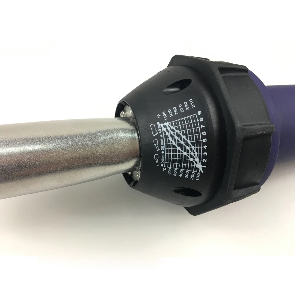 Weldy-pistola de calor profesional de 1600W, soplete de aire caliente, soldador de superposición de plástico de mano, herramienta de soldadura de membranas TPO de PVC
