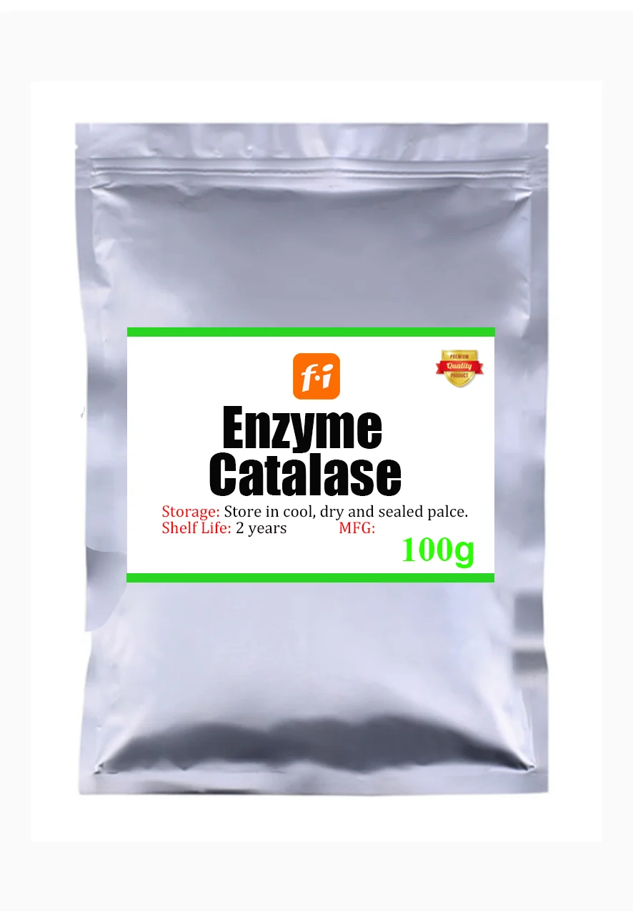 100g - 1000g. Enzyme catalase