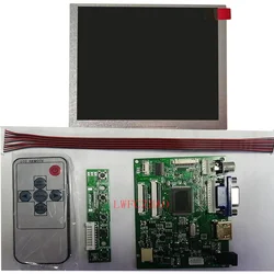 New Monitor Kit HDMI+VGA+2AV Control Driver Board 640x480 5