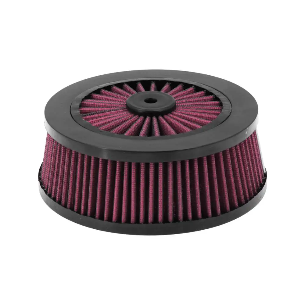 Motorcycle Red Air Cleaner Intake Filter Element Repalecment For Harley Sportster XL 883 Dyna Softail Touring Road Street Glide
