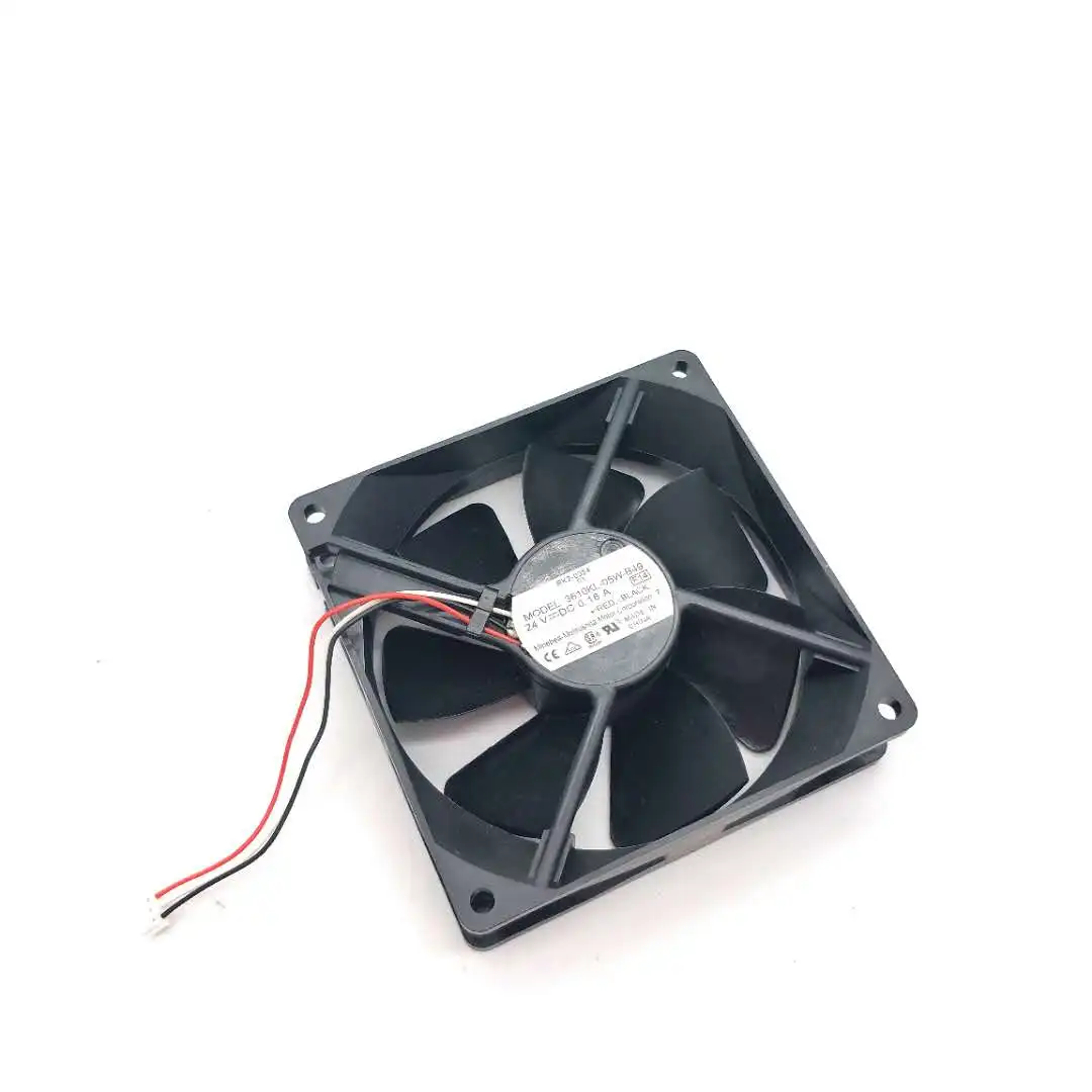 3610KL-05W-B49 24V 0.16A three-wire original 92 * 92 * 25 axial fan For HP 4250 4250dtn Printer Parts