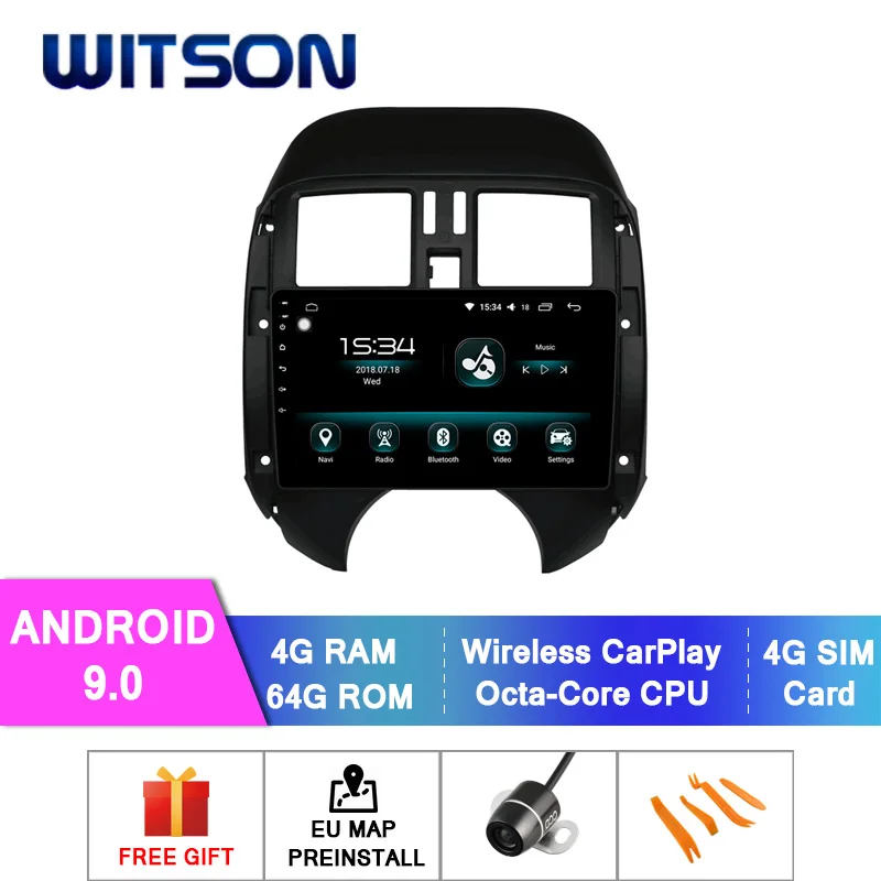 WITSON 9'' Android 11 DSP CAR RADIO FOR NISSAN SUNNY 2011Car Multimedia Player Stereo AutoAudio GPS Navigation DVD Video Carplay