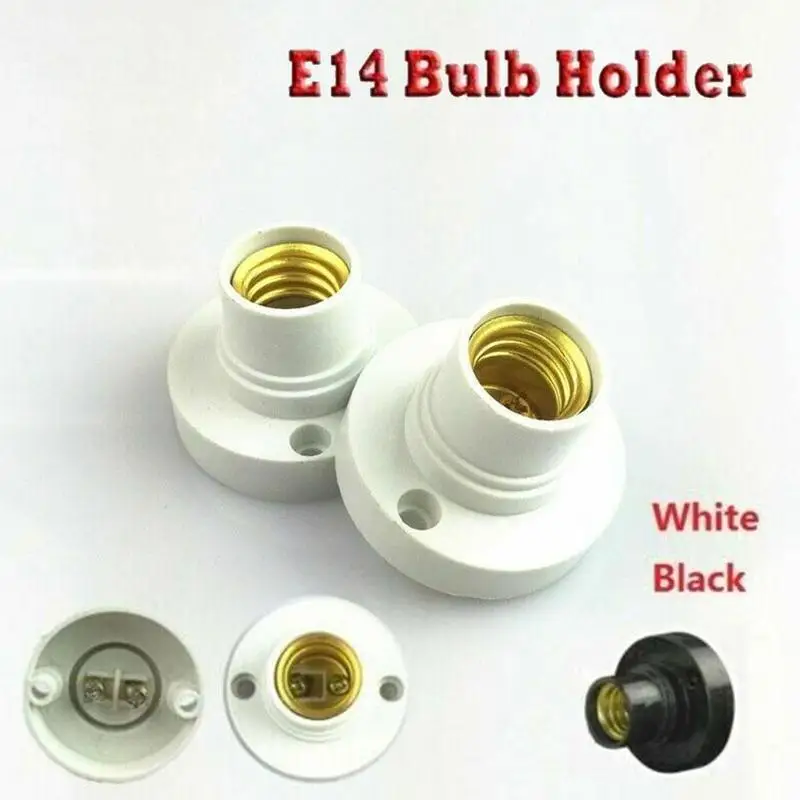 NEW Screw Lamp Base e14 Lamp holder Socke base Light Bulb E14 Socket Holder Adapter