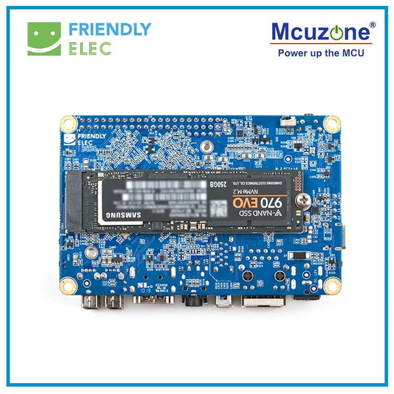NanoPC-T4 Rockchip RK3399 Cortex-A72 Cortex-A53 VR AI OpenCV TensorFlow MIPI ثنائي النطاق واي فاي M.2PC EC20 4G 16GB EMMC FriendlyELEC #2