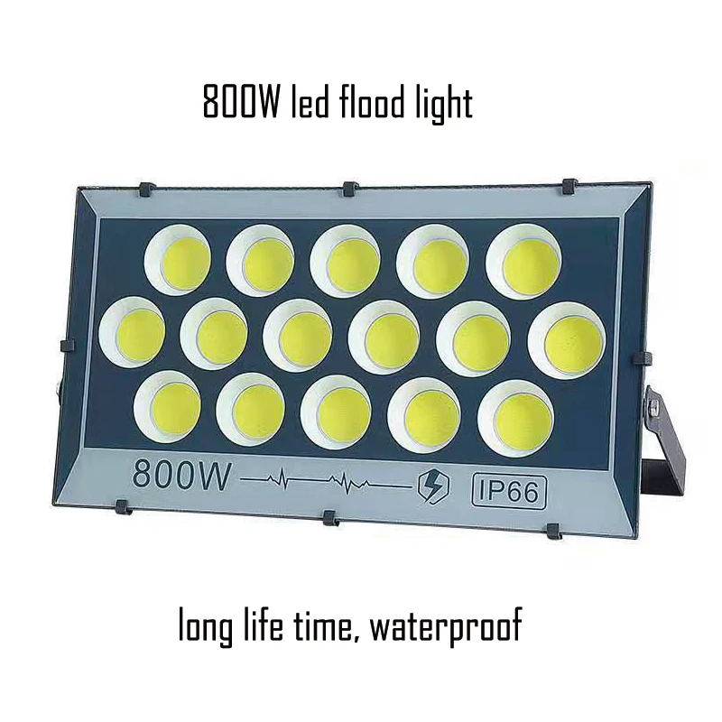 Hot sale 2024 LED Flood Light 300W 400W 500W 600W 800W 1000W outdoor light for building househould factory warehouse