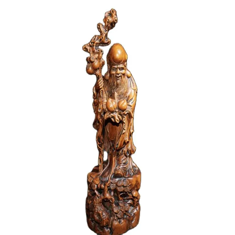 

Early collection of boxwood carving longevity ornaments, decoration, office, home collection