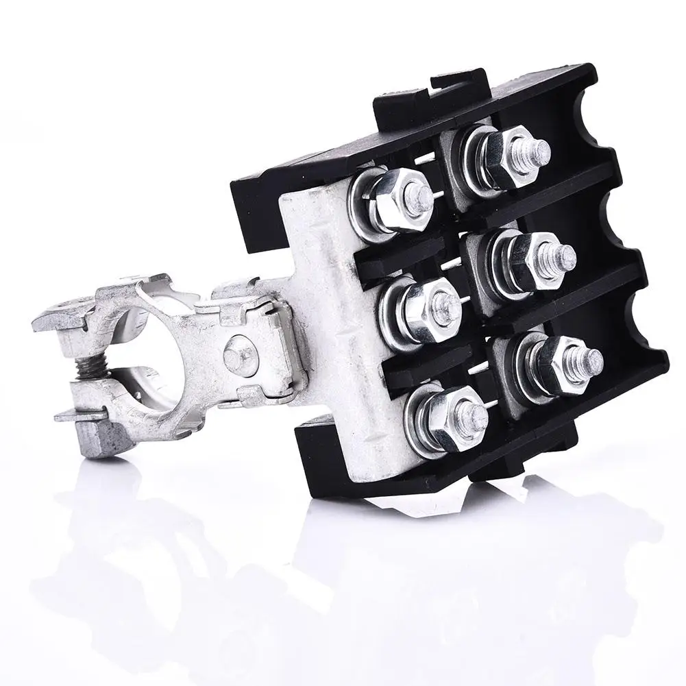 Car Battery Fuse Block 3-way Fuse Holder Car Accessories 3 Way Car Battery Fuse Block for ANG/ANF/AFS/MIDI STZ-GAC-7200