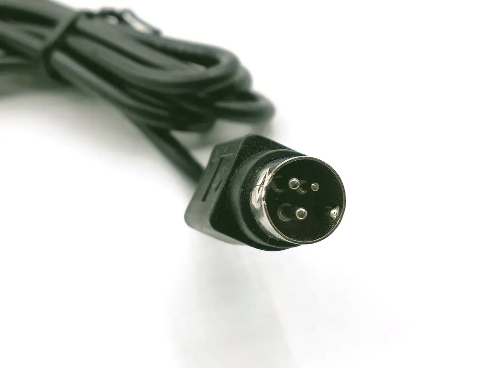 10PCS/20PCS/40Pcs/100Pcs MINI DIN 3-Pin Kabel 20AWG 90CM