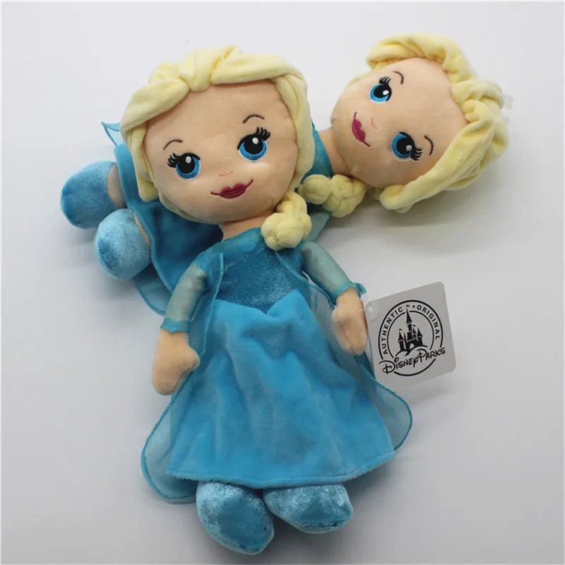 1piece 30cm Frozen Elsa princess Stuffed Kids Gifts Soft Toys for Children Elsa princess plush dolls