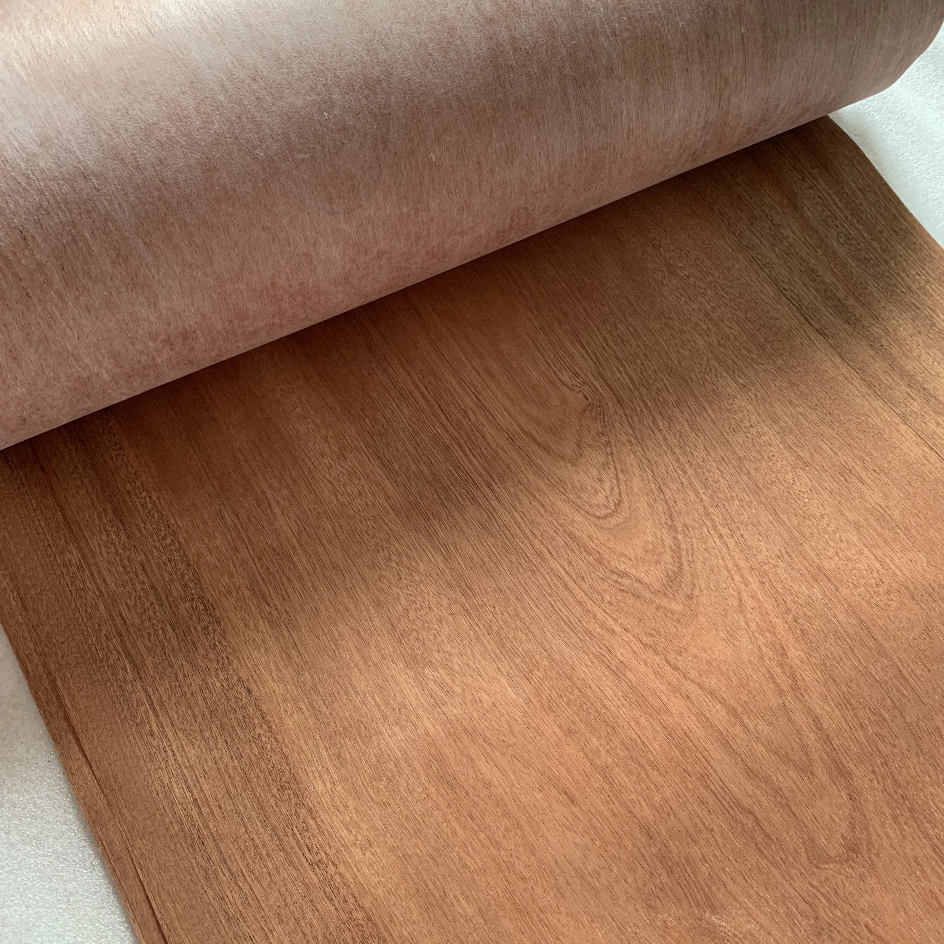 Natural Sapele Wood Veneer, 25 to 50cm Wide, 250cm long, 0.2mm to 0.45mm Thick C/C for Furniture Guitar Musical Instrument