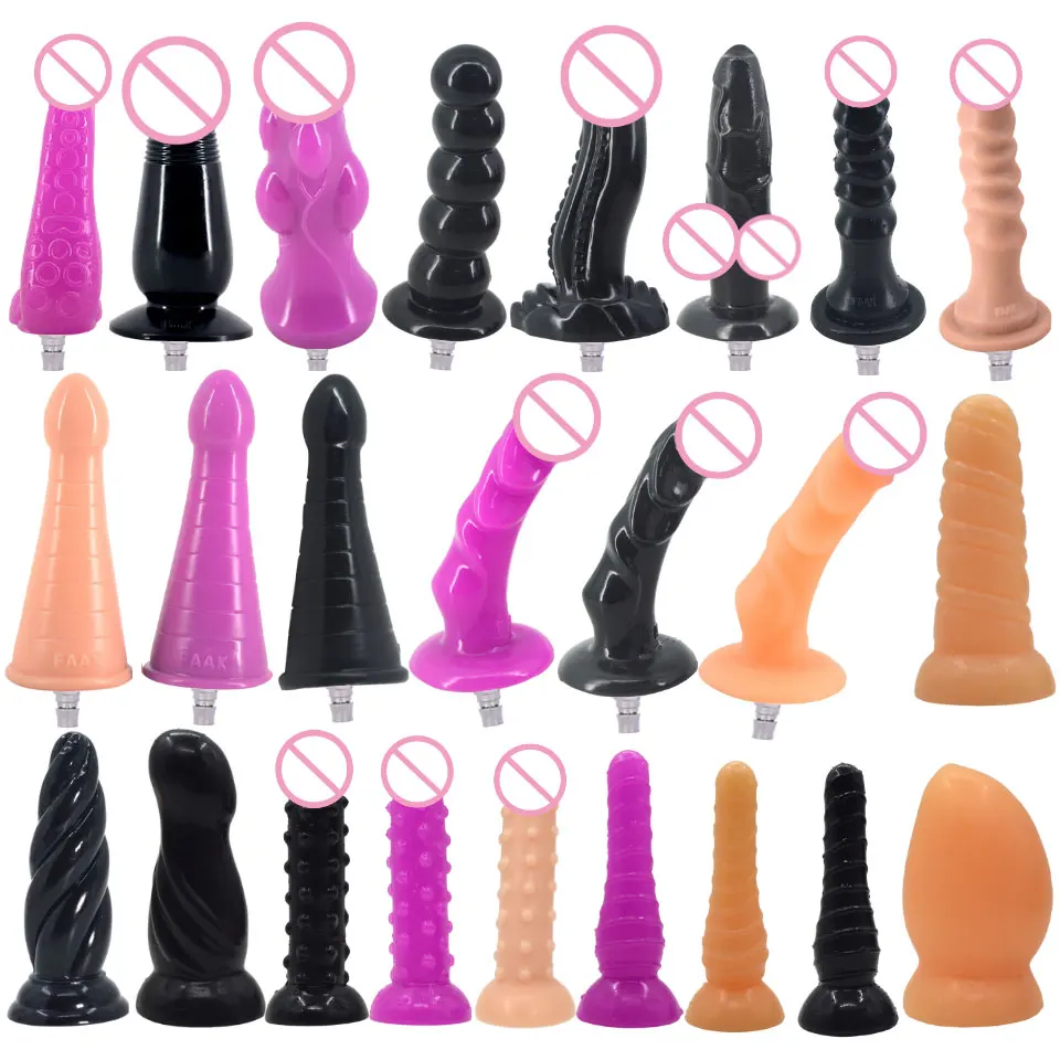 ROUGH BEAST 24 Types Sex Machine Attachments VAC-U-Lock/Suction Cup Different Dildos Sex Love Machine for Adult Sex Toy Product