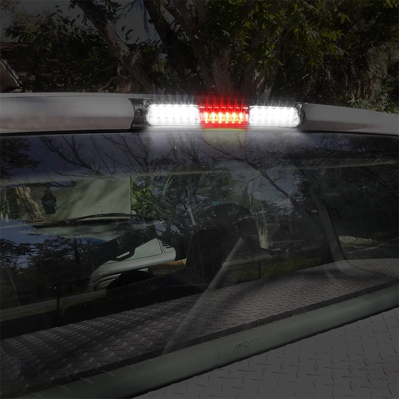 FOR 1997-2003 FORD F150 BLACK HOUSING LED THIRD 3RD TAIL BRAKE LIGHT LAMP BAR Auto Led Lights Akcesoria samochodowe