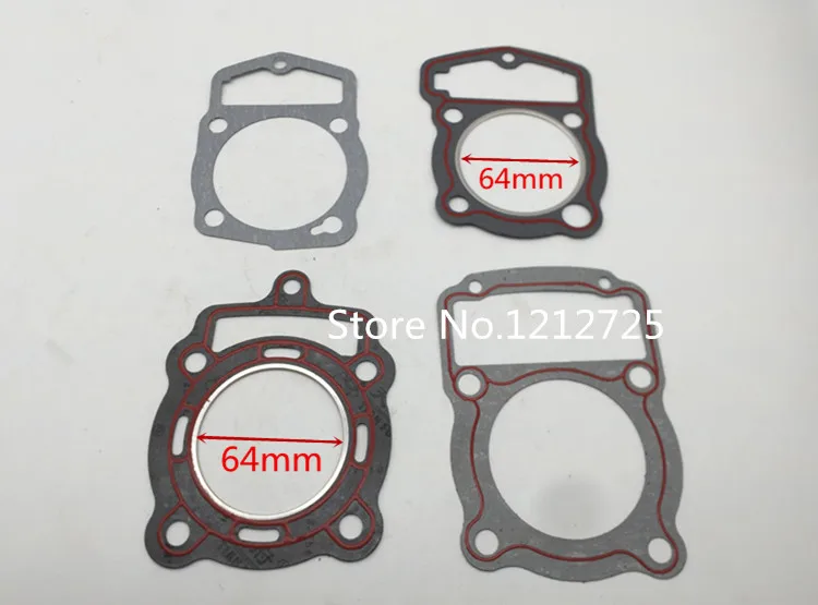 Suitable for LONCIN CB 200 Motorcycle engine cylinder gasket CB200 Cylinder seal gasket  Air cooled water cooled