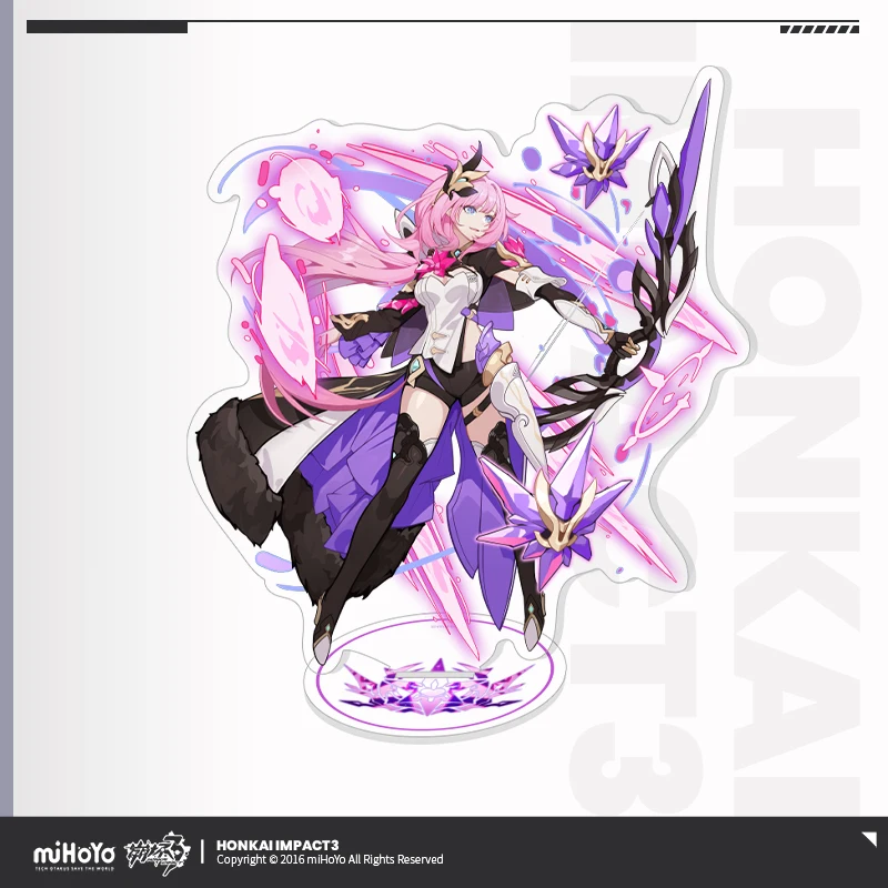 Anime Game Honkai Impact 3 Rita Rossweisse Yae Sakura Fuhua Elysia Cosplay Acrylic Stand Model Figure Display Xmas Gift