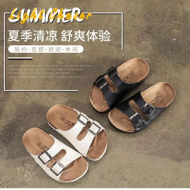 2021 Summer Women's Sandals Fashion Casual Women's Slippers Outdoor Thick-soled Slippers Casual Beach Shoes Women's Flip-flops