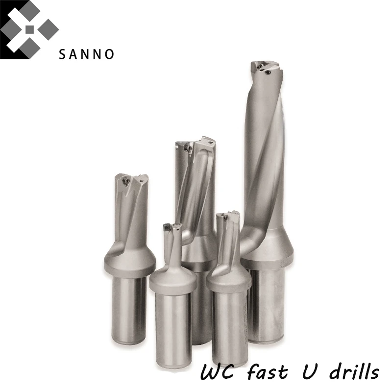 Imagem -02 - Broca Indexável u Cnc wc Dispositivo de Perfuração Rápida 3d 45.5 50 mm 50.5-55 mm 55.5-59 mm 59.570 mm