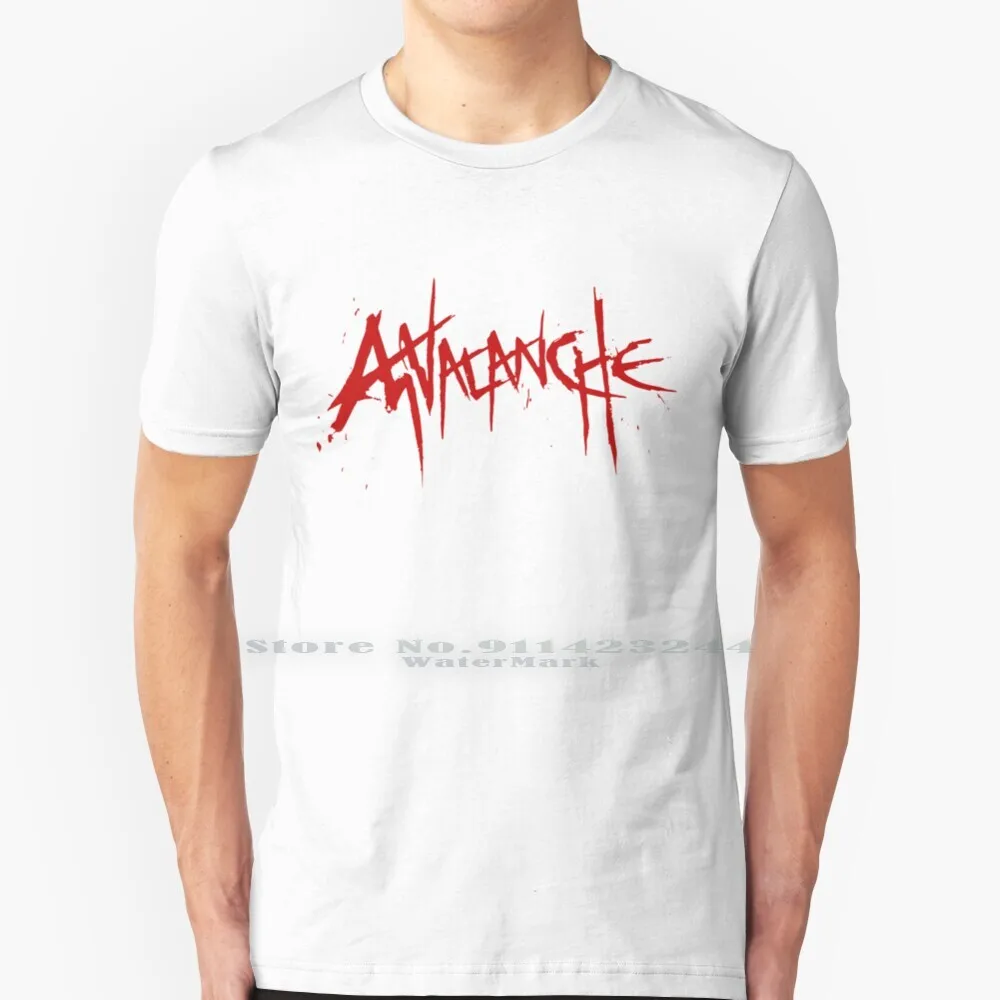 Avalanche Graffiti ( Red , Final Fantasy Vii Remake ) T Shirt Cotton 6XL Final Fantasy Vii Remake Final Fantasy 7 Remake Ff7