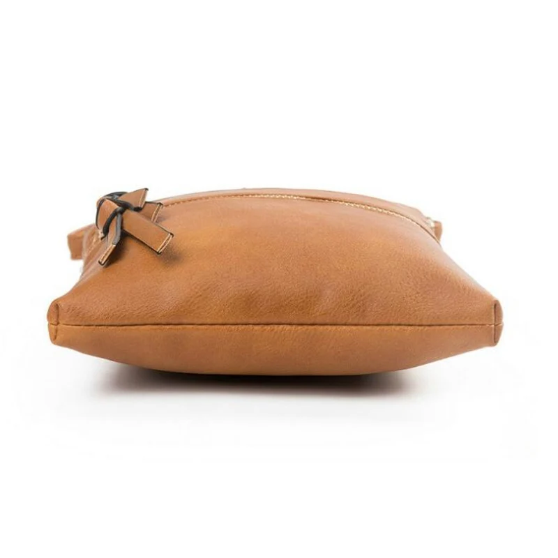 Torby na ramię kubełkowe Retro dla kobiet jednolity kolor skóry PU kobiece torebki torby typu Crossbody etui na zamek