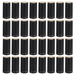 50pcs Heat Shrink Capsules Wine Bottles Caps Sleeves Red Wine Bottle Cap Sealer Suitable For Wine Bottle Sealer Cap Bar Party