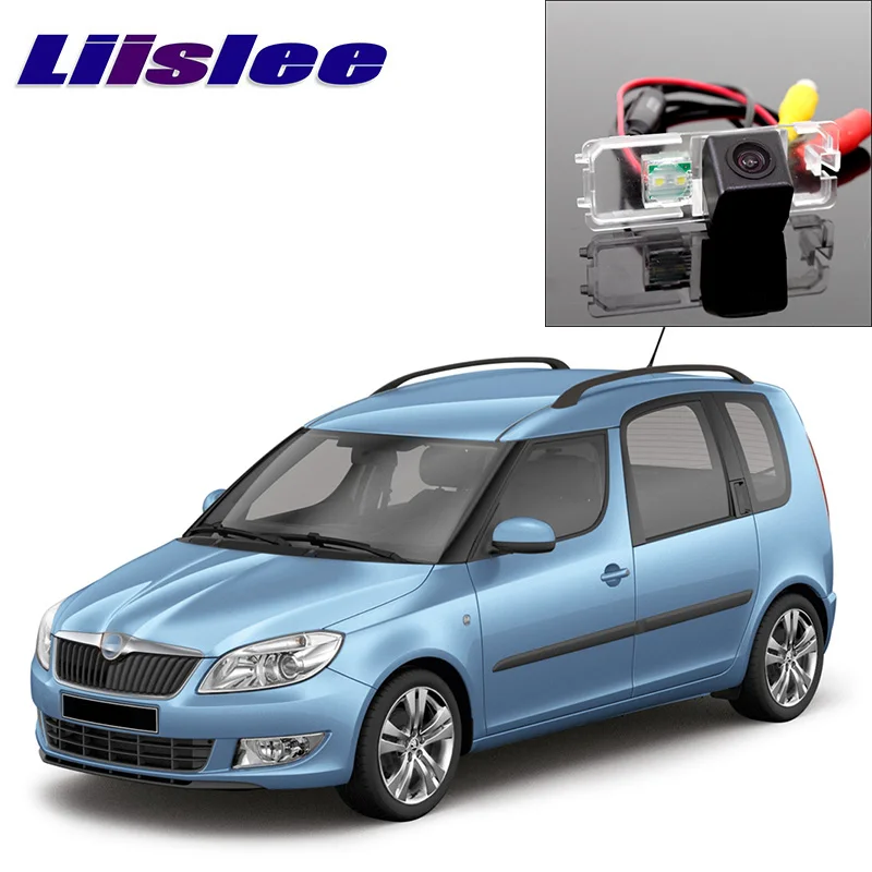 

LiisLee Car Reversing image Camera For Skoda Roomster 5J 2006~2015 Night Vision HD WaterProof Dedicated Rear View back CAM