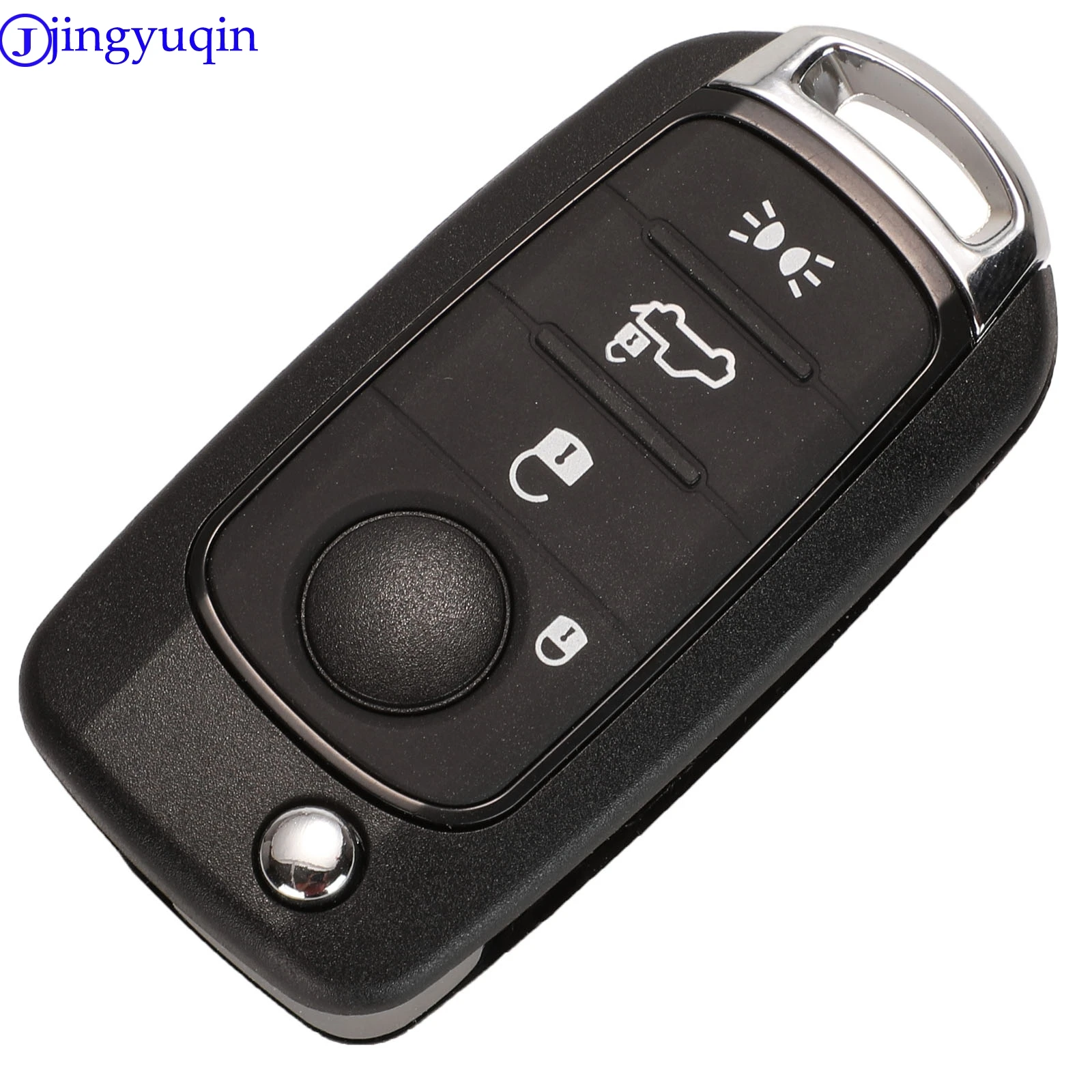 jingyuqin Remote 3/4buttons Car Key Case Cover For Fiat 500X Toro Letterpress Egea holder Folding Flid