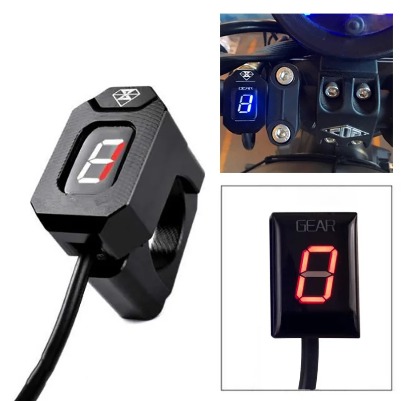 Motorcycle Ecu Plug Mount 1-6 Level Speed Gear Display Indicator for Yamaha MT-125 MT15 TFX150 YZF-R125