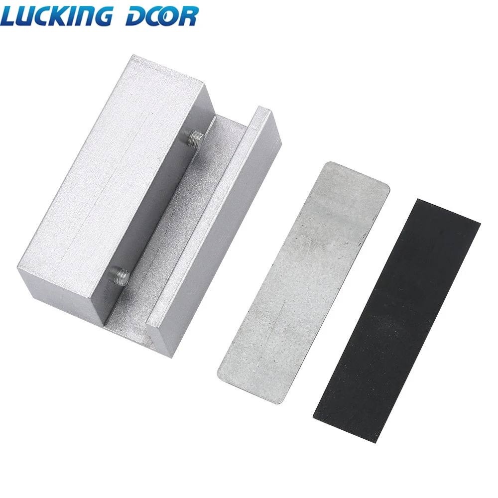 Lucking Door Glass Door Clamp U Bracket for Electric Bolt Lock door Access Control System Clamp Bracket For Frameless Glass