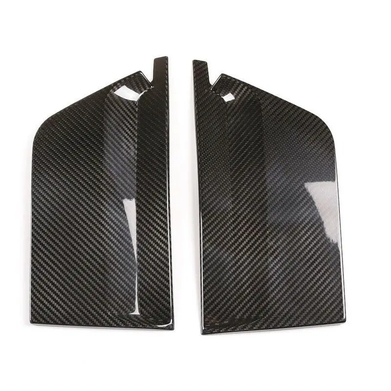 Carbon Fiber B Pillar Car Window Decoration Cover Side Pillar Protection Cover For Ferrari 458 2011-2016