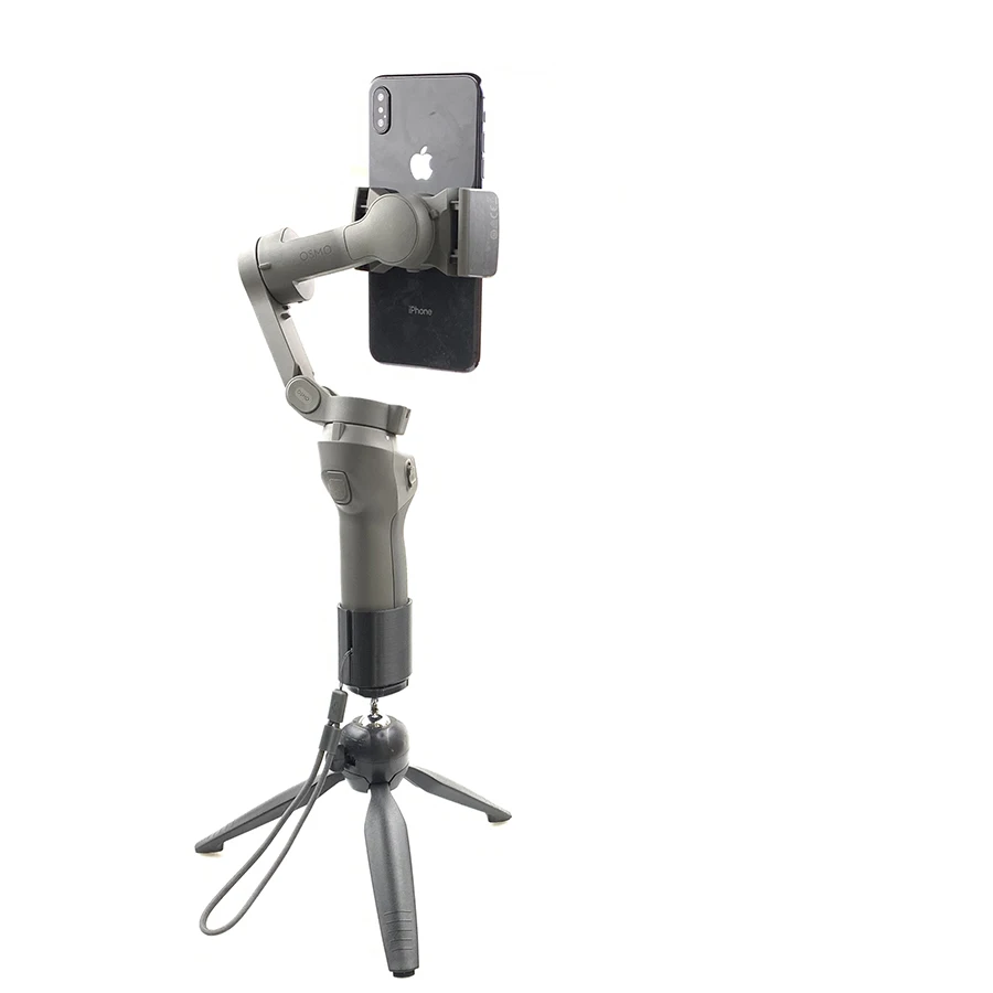 OSMO Mobile 3 Portable Mini Tripod Stabilizer Handheld Gimbal Mount Stand Support Extend for DJI OSMO Mobile 3 Tripod Bracket