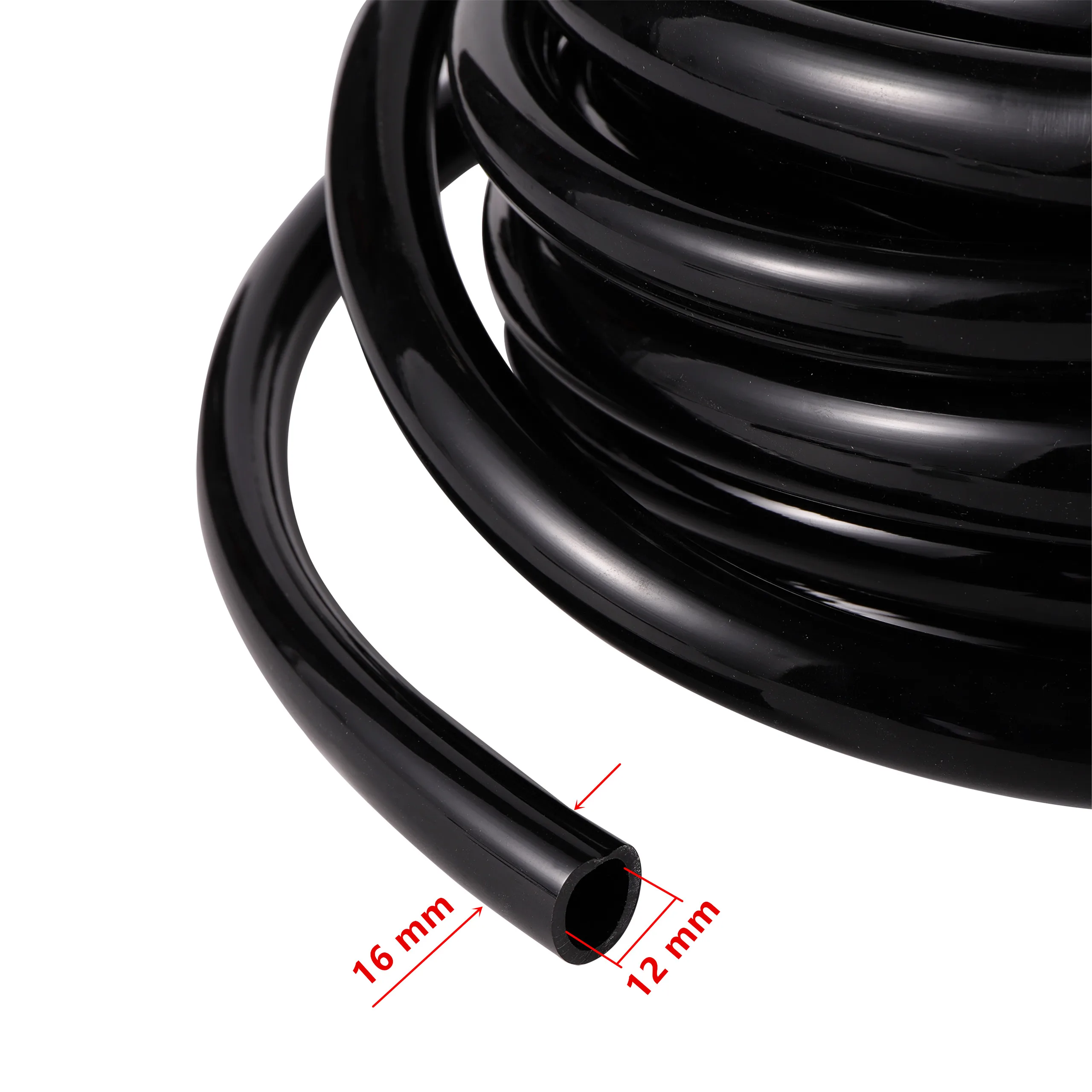 5M 10M 16mm Garden Water Hose Micro Drip Misting Irrigation Tubing Pipe PVC Hose Plants Watering Pipe