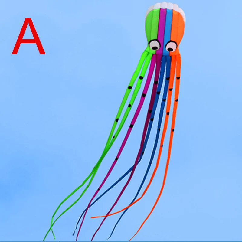 Outdoor Sports Fun New  High Quality 8m Software Power Octopus  Kite Good Flying Factory Outlet