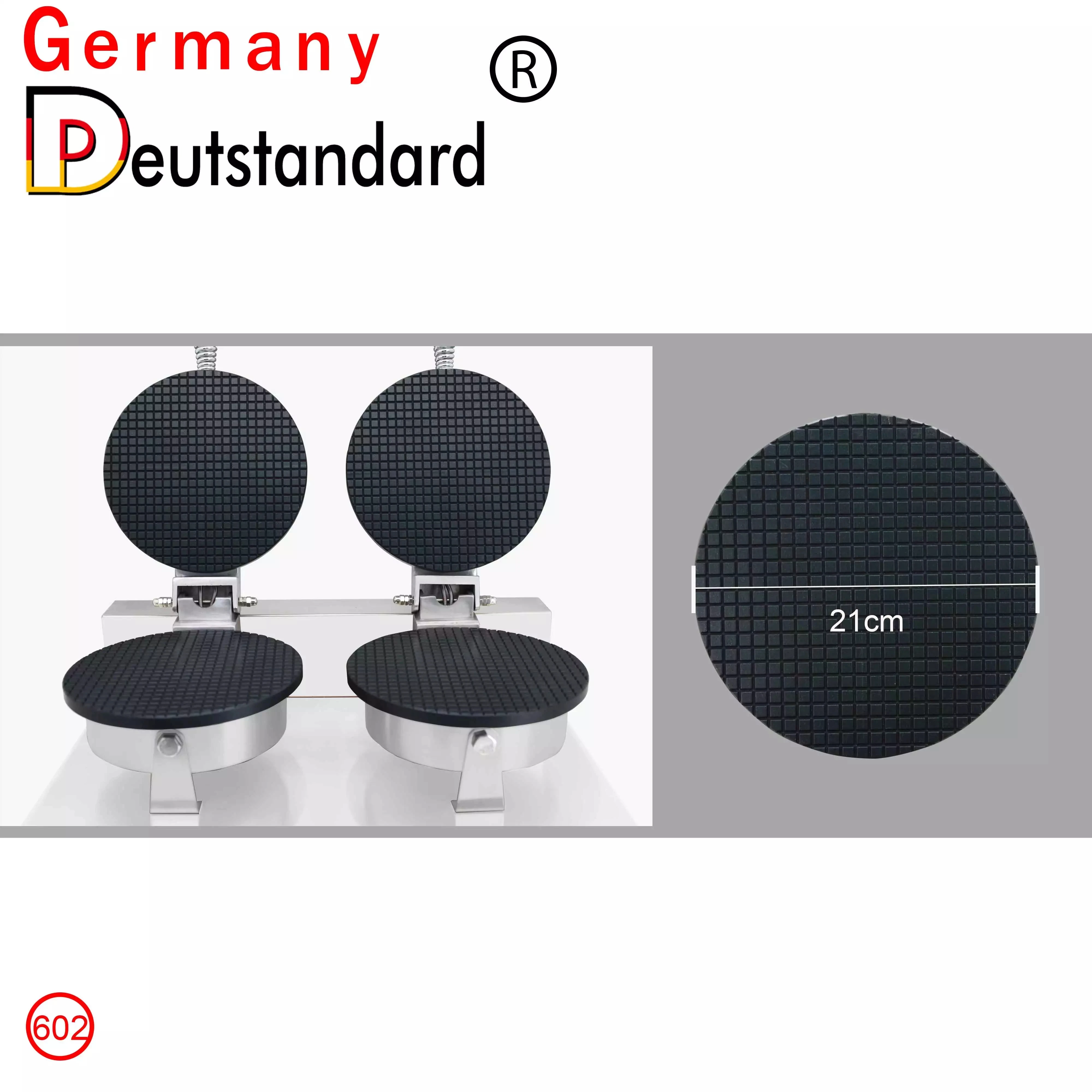 Meest Populaire Dubbele Hoofd België Ei Wafel Kegel Maker 110V/220V Ijsje Maker Wafel Ijs cream Maker Bakken Apparatuur