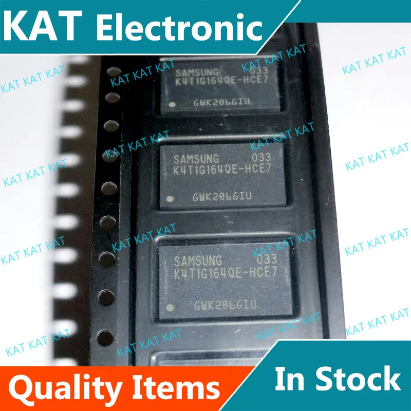 5 unids/lote K4T1G164QE-HCE7 K4T1G164QE-HCF7, 64Mx16 84 FBGA, K4T1G164QE-HCE6
