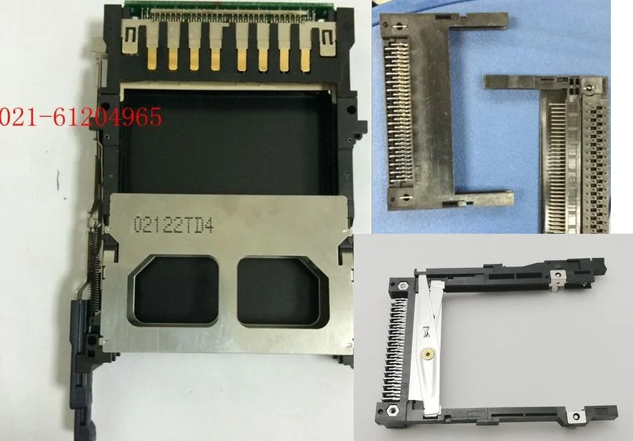 1PCS PCMCIA deck CA deck CF card holder Card slot Connector 2X68PIN   PCMCIA 68p  1-1734450-1 50P