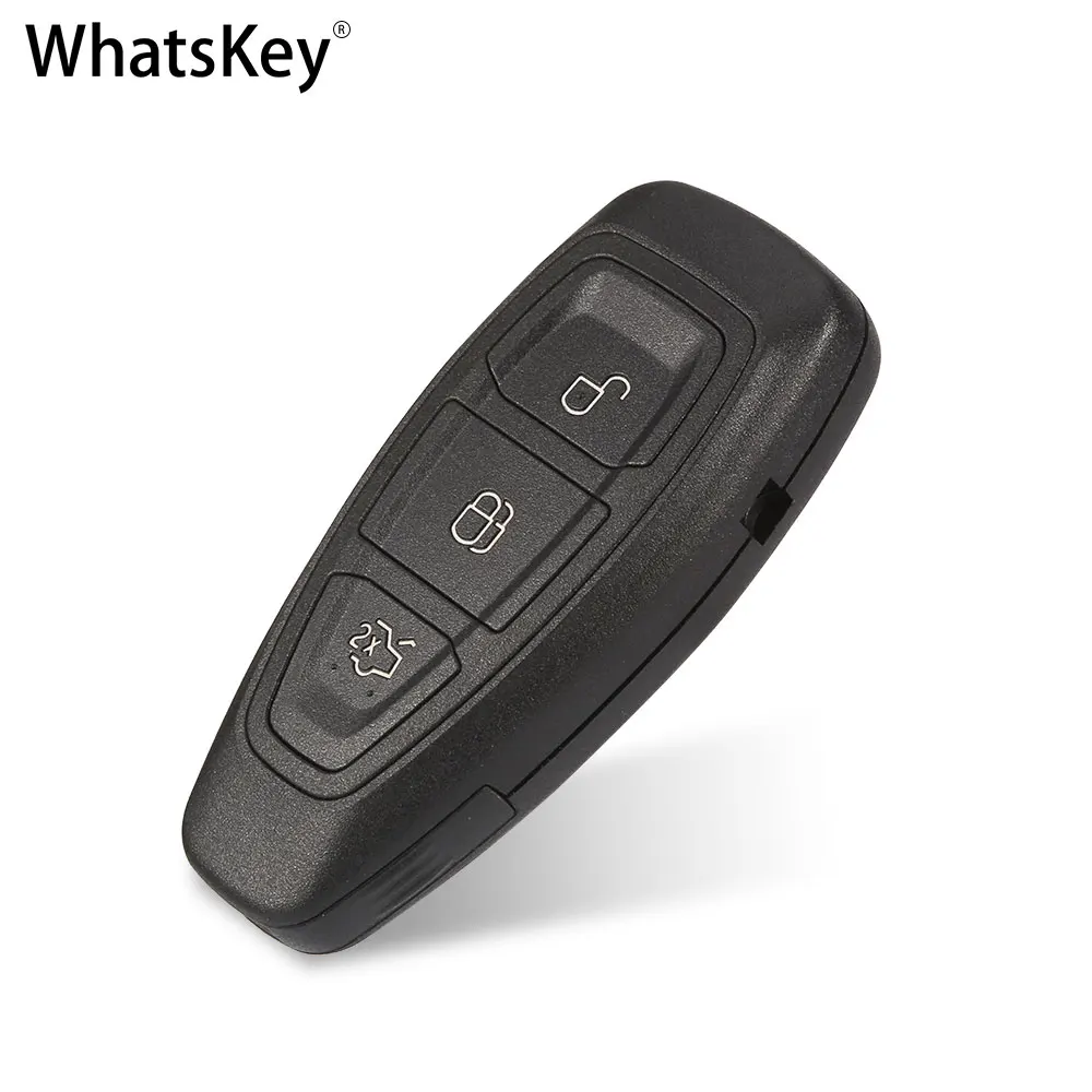 3 Buttons Remote Smart Key Case for Ford Focus C-Max Mondeo Kuga Fiesta Focus Titanium FOB Keys Shell Replacement