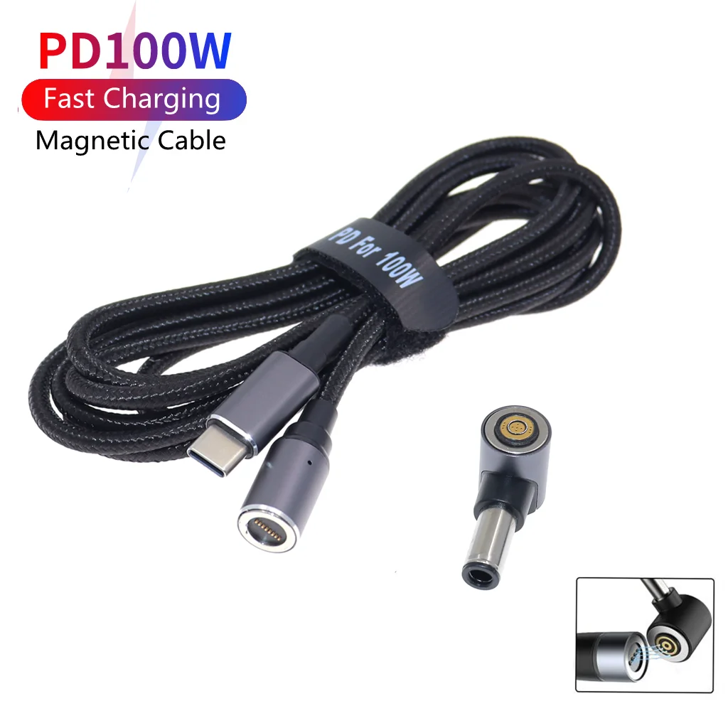 

100W Magnetic Type C USB C Laptop Power Adapter Connector Cable Cord for Asus TUF Gaming FX705GM FX705GE FX705GD FX505 FX505GD
