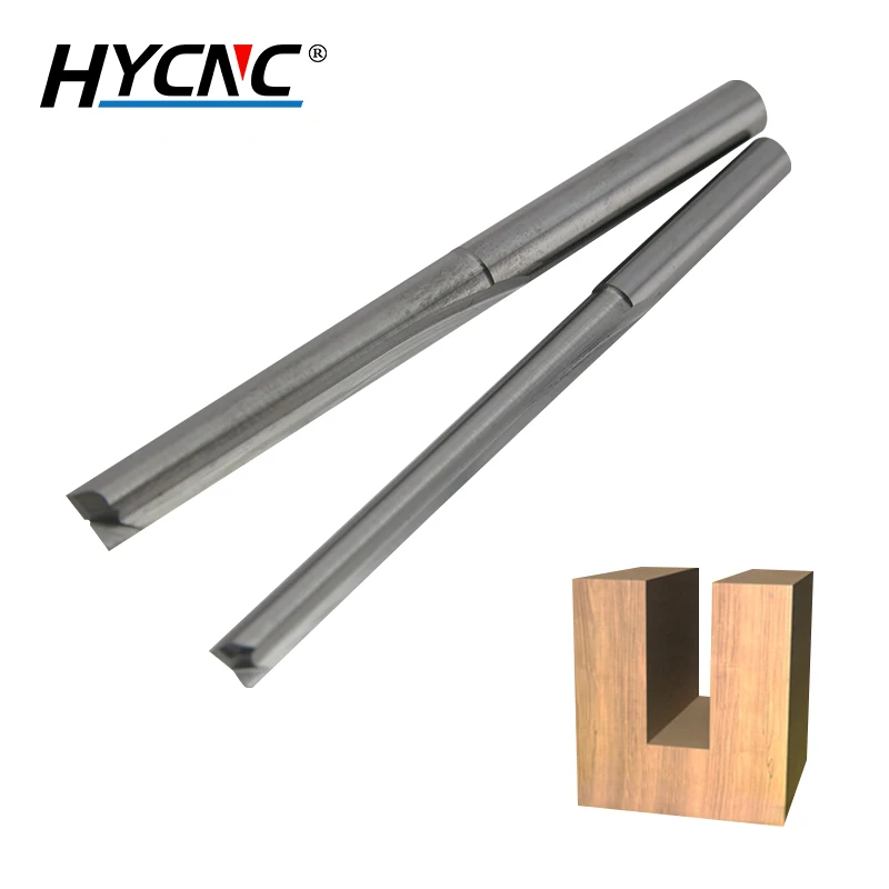4/6Mm Đôi Cạnh Thẳng Rãnh Xay Cắt Đầu Thẳng Cấp Nhà Máy 2-Sáo Cắt Cnc thép Vonfram Thẳng SL