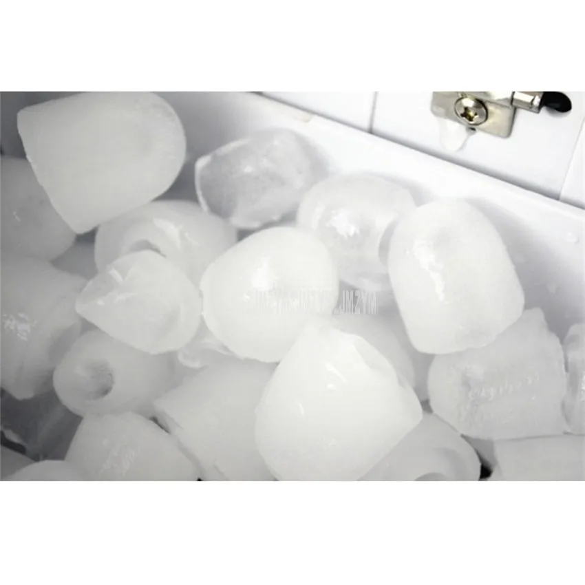 원통형 모양의 전기 아이스 메이커, 자동 물 공급, 우유 차, 커피 바, 상점 ZB-10, 10kg/24h