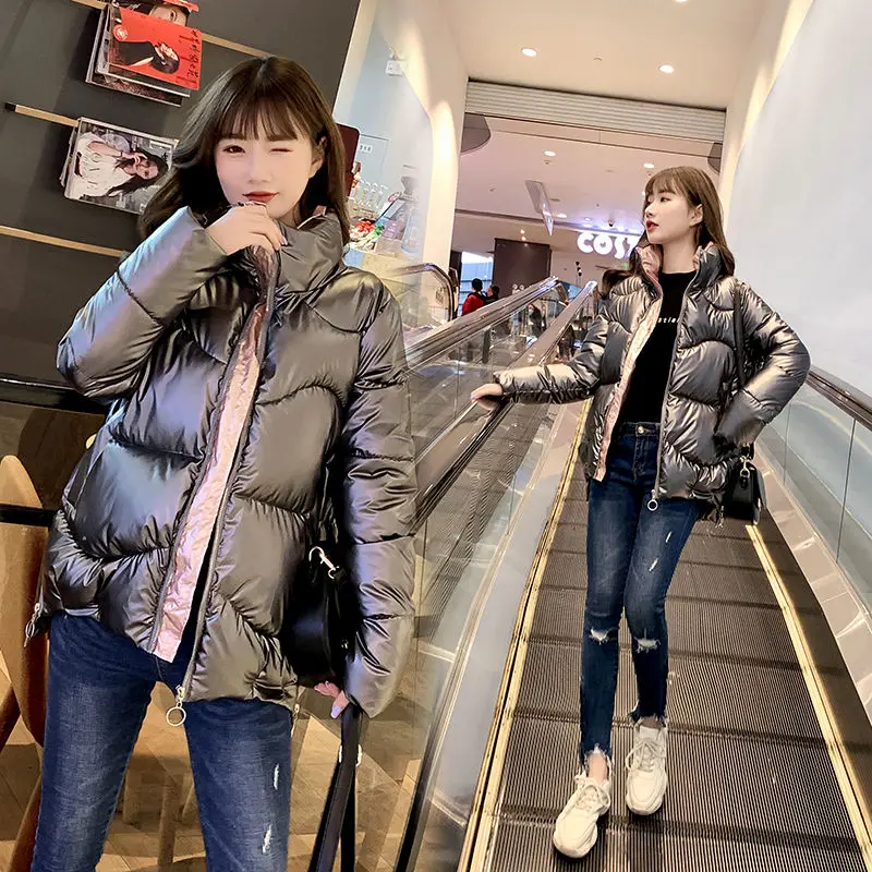 Ay1037 2020 autumn winter new women fashion casual warm jacket female bisic coats Lady overcoat woman parka oversized winter