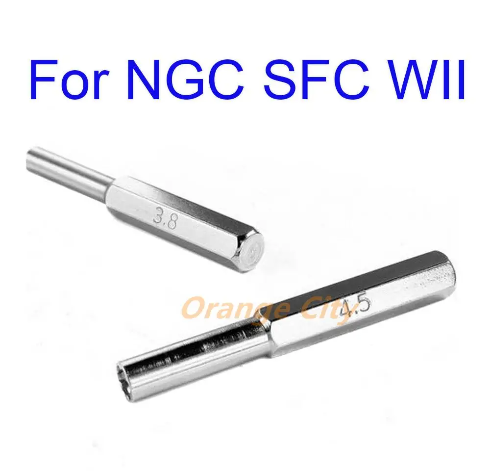 1PC 3.8mm/4.5mm Security Screwdriver Tool Bit Gamebit for NGC SNES N64 NES Gameboy SFC WII Open Tools