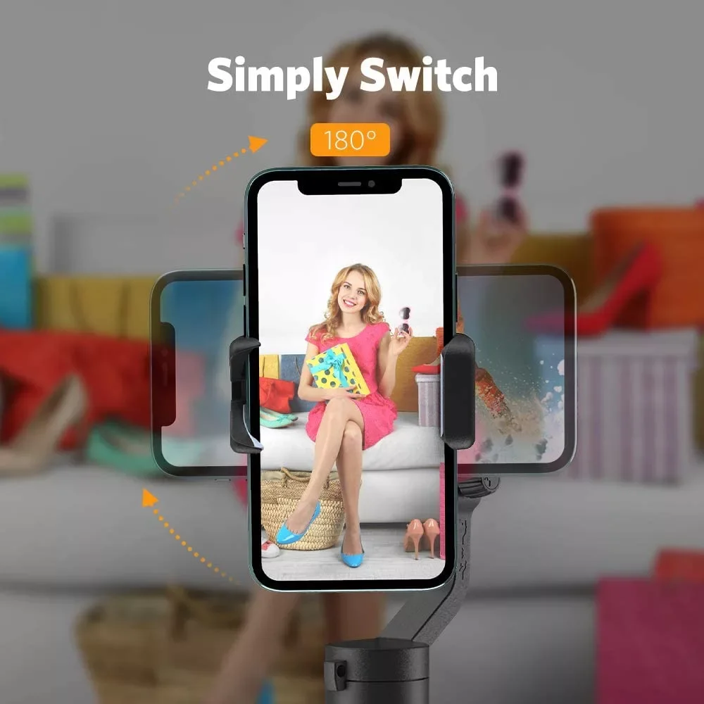 Hohem ISteady X2 3-Axis Handheld Gimbal ประสิทธิภาพสูง Composite การติดตามใบหน้า Dual BT ยืน280G