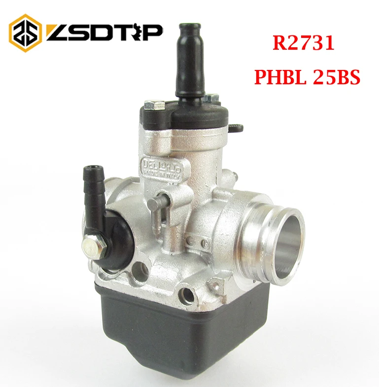 

ZSDTRP PHBL 25BS FANTIC 2T(A) R2731 Dellorto Carburetor PHBL 25 BS for Scooter 50-300cc Engine