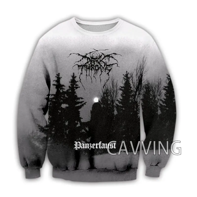 CAVVING 3D Printed  Darkthrone  Rock Band  Crewneck Sweatshirts Harajuku Styles Tops Long Sleeve Sweatshirts for Men/women