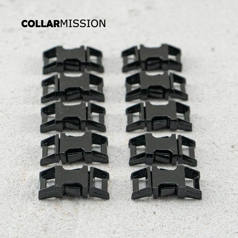 Release buckle kirsite 10mm strap webbing garments DIY dog cat collar parts durable security lock plated metal buckle CK10H