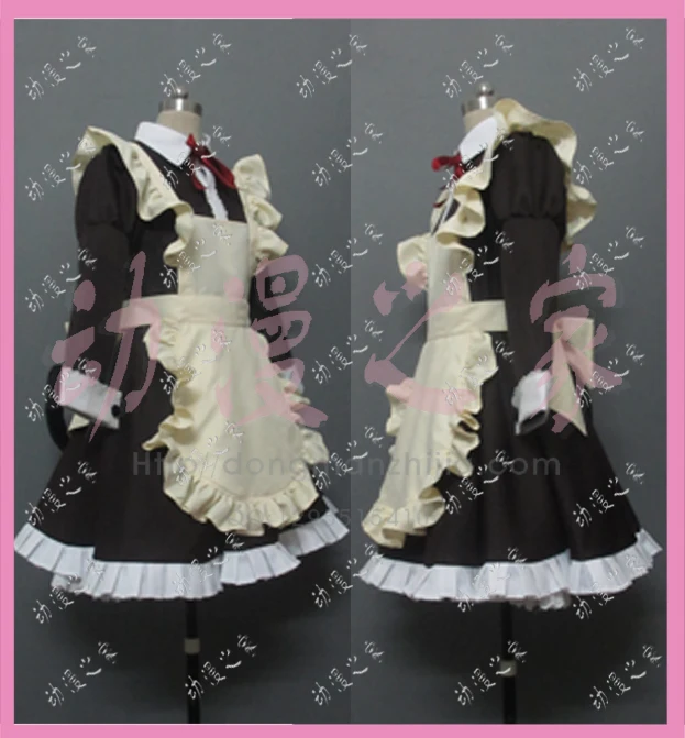 Oreimo Ore no Imouto ga Konnani Kawaii ga Nai Gokou Ruri Cosplay Costumes Long Sleeve Women Kousaka kirino Lolita Maid Dress