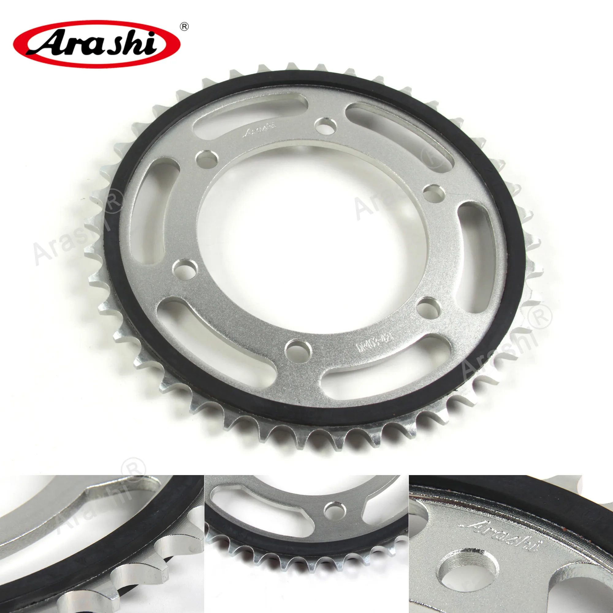 

Arashi 525 Chain 45T Rear Sprocket For SUZUKI GSX-R750 USA 2019 2020 Motorcycle Sprockets GSX-R GSXR 750 GSX750R Accessories