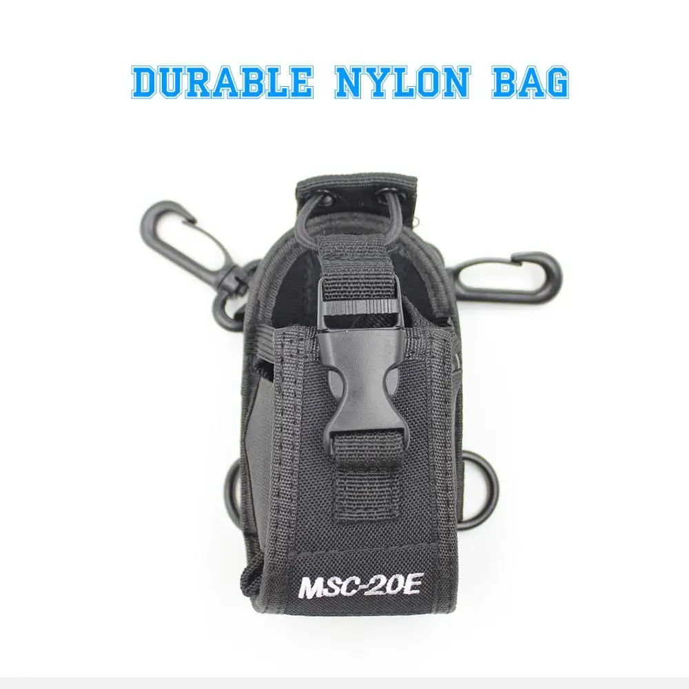 Tactical Radio Case Holder Nylon Carry Case For Baofeng UV-5R UV-82 UV-888S UV-9R Walkie Talkie Accessories for Hunting Camping