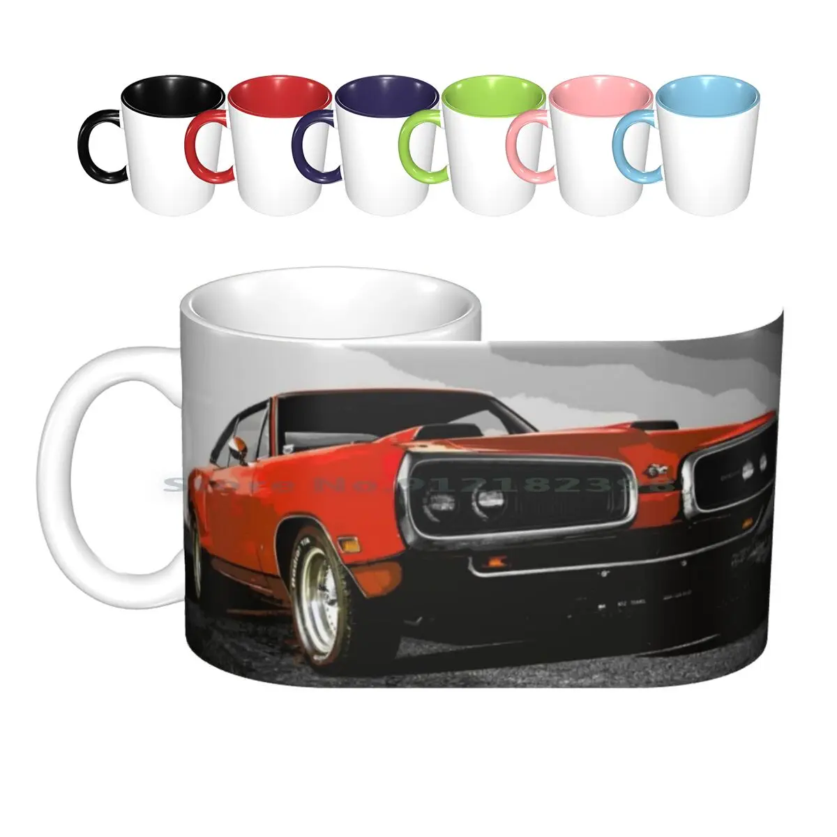 Super Bee Ceramic Mugs Coffee Cups Milk Tea Mug Speed Thespeedart Challenger Charger Mopar Hemi V8 Viper Dart Rt Scat Pack