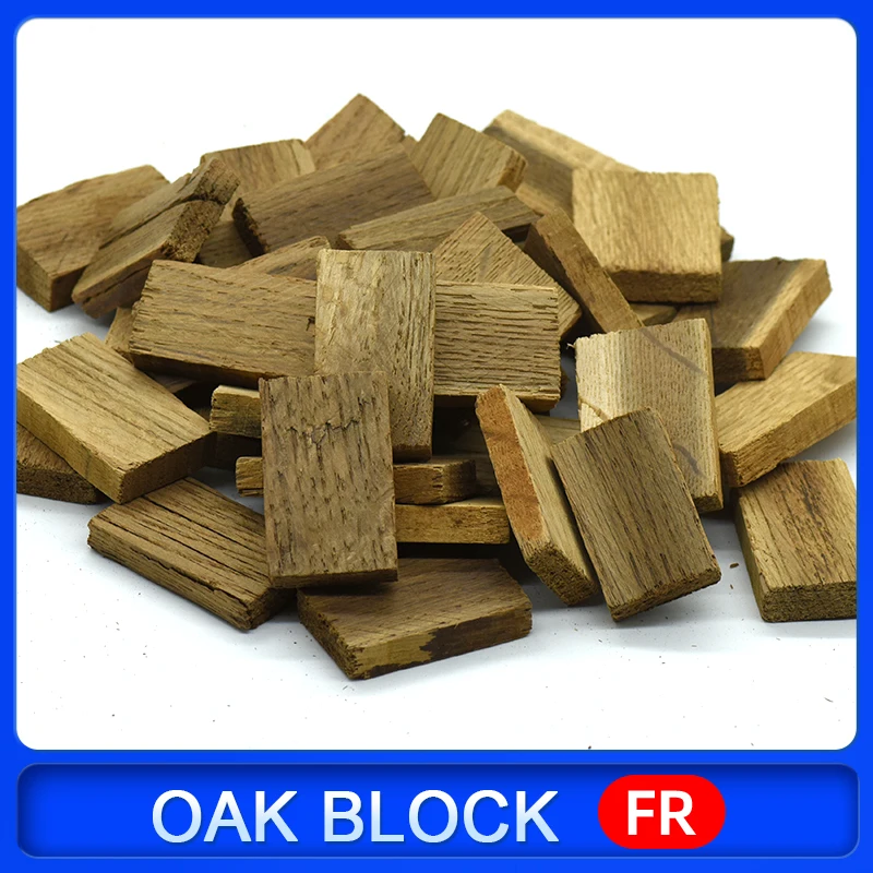 50g self-brewed wine special oak block brandy whiskey flavoring wine making tool instead of oak wine barrel High Quality