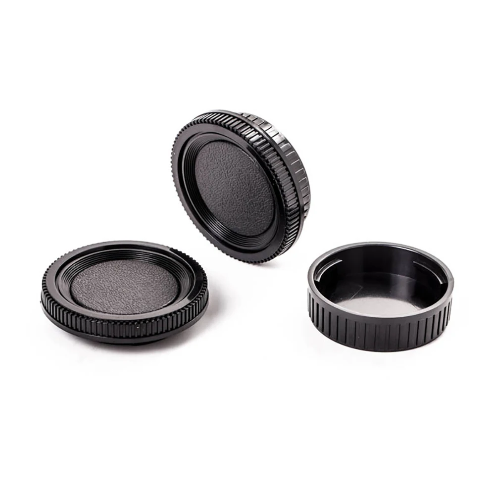 For Minolta MD mount Cameras and Lenses Rear Lens Cap + Camera Body Cap Set